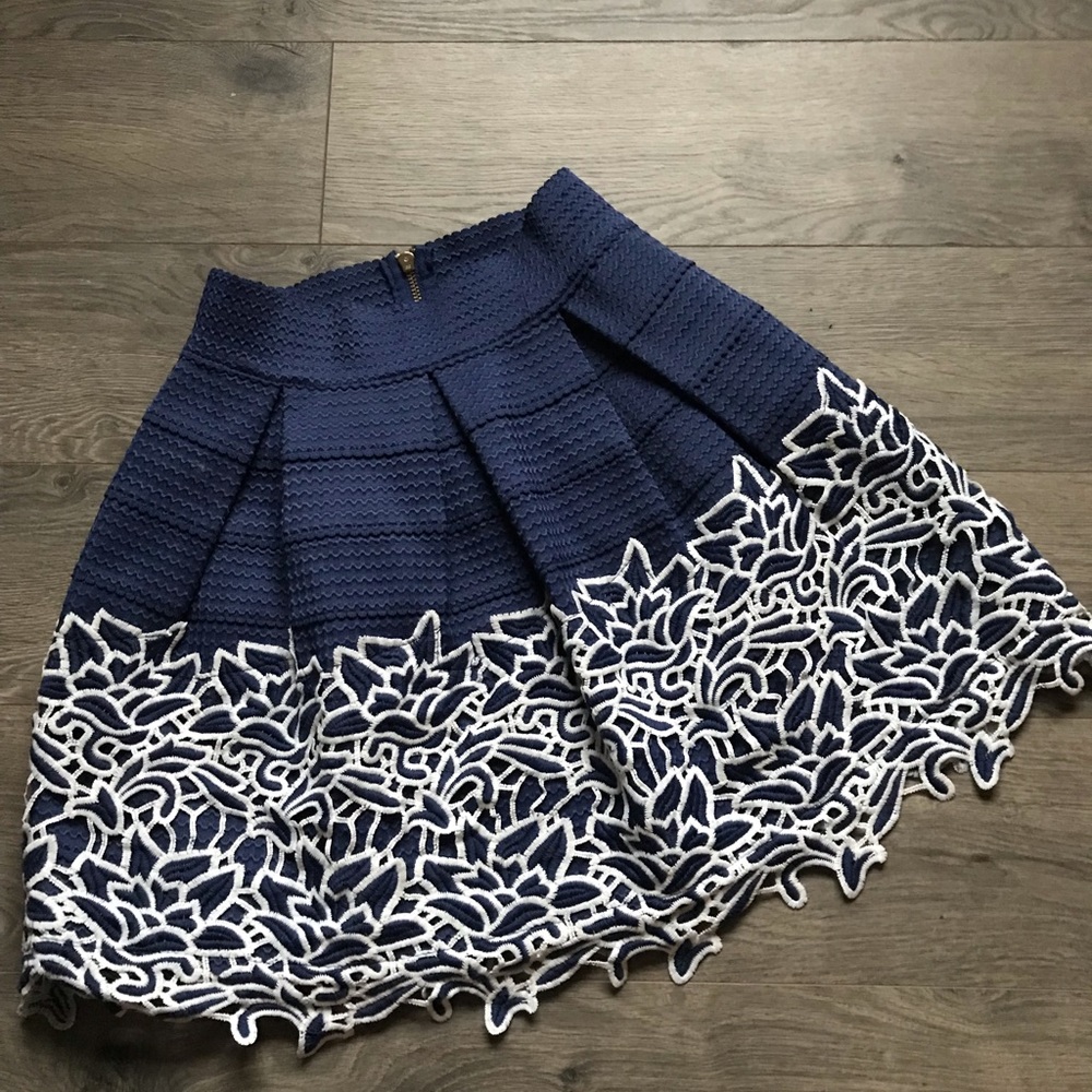 Francesca’s Ayla Pleated Skirt
